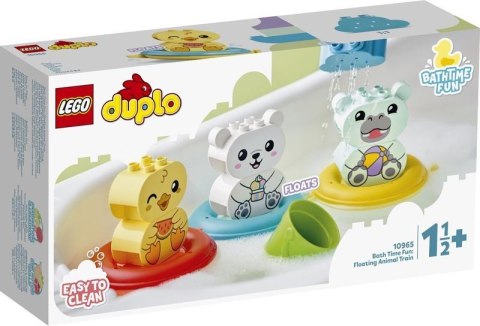 LEGO DUPLO 10965 Zabawa w kąpieli: pływający pociąg ze zwierzątkami LEGO DUPLO 10965 Zabawa w kąpieli: pływający pociąg ze zwierzątkami