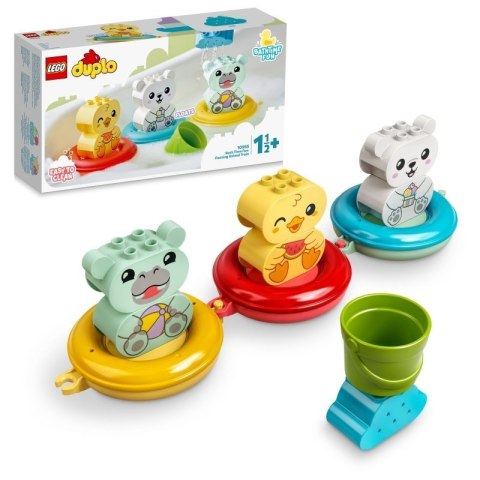 LEGO DUPLO 10965 Zabawa w kąpieli: pływający pociąg ze zwierzątkami LEGO DUPLO 10965 Zabawa w kąpieli: pływający pociąg ze zwierzątkami