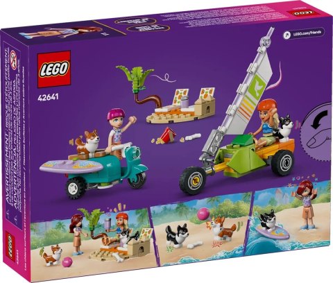 LEGO FRIENDS 42641 Przygoda z surfującymi psami i skuterem LEGO FRIENDS 42641 Przygoda z surfującymi psami i skuterem