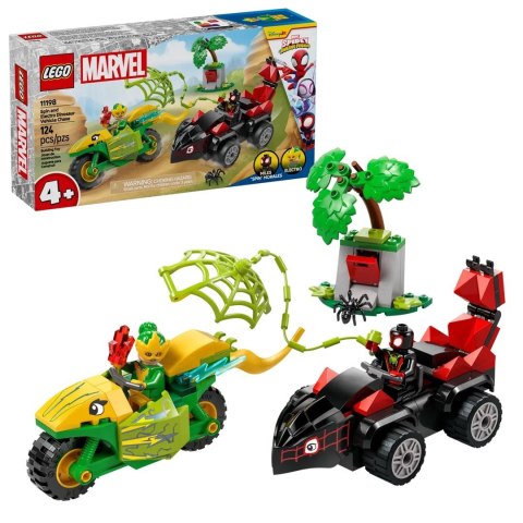 LEGO MARVEL SUPER HEROES 11198 Pościg Spina za Electro w dinopojeździe LEGO MARVEL SUPER HEROES 11198 Pościg Spina za Electro w dinopojeździe