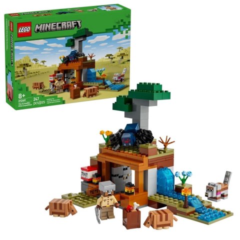 LEGO MINECRAFT 21269 Minecraft Wyprawa do pancernikowej kopalni LEGO MINECRAFT 21269 Minecraft Wyprawa do pancernikowej kopalni