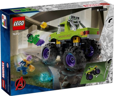 LEGO Marvel Super Heroes 76312 Monster truck Hulka kontra Thanos LEGO Marvel Super Heroes 76312 Monster truck Hulka kontra Thanos