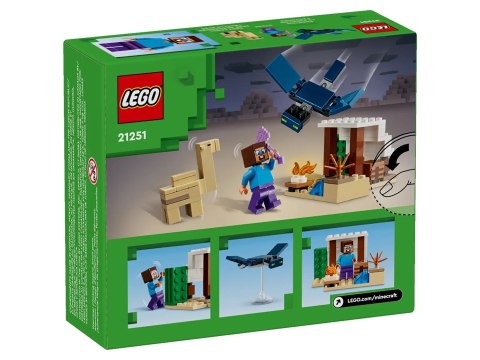 LEGO Minecraft 21251 Pustynna wyprawa Steve'a LEGO Minecraft 21251 Pustynna wyprawa Steve'a