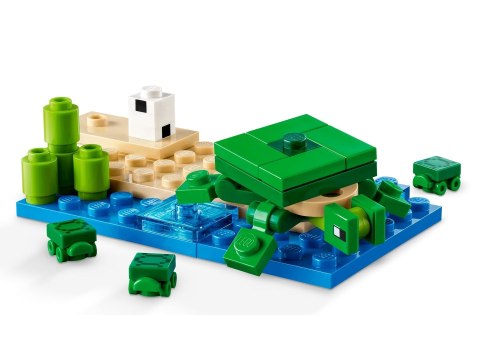 LEGO Minecraft 21254 Domek na plaży żółwi LEGO Minecraft 21254 Domek na plaży żółwi