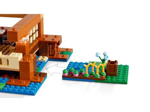 LEGO Minecraft 21256 Żabi domek LEGO Minecraft 21256 Żabi domek