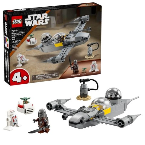 LEGO STAR WARS 75410 Myśliwiec N-1 Mando i Grogu LEGO STAR WARS 75410 Myśliwiec N-1 Mando i Grogu