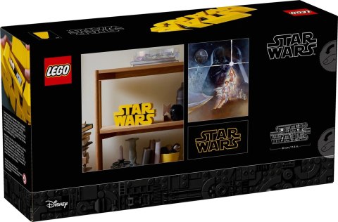 LEGO Star Wars 75407 Logo Star Wars zbudowane z klocków LEGO Star Wars 75407 Logo Star Wars zbudowane z klocków