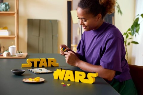 LEGO Star Wars 75407 Logo Star Wars zbudowane z klocków LEGO Star Wars 75407 Logo Star Wars zbudowane z klocków