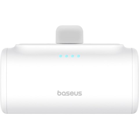 Powerbank Baseus Compact 5000mAh USB-C (biały) Powerbank Baseus Compact 5000mAh USB-C (biały)