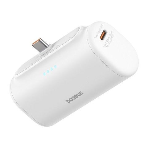 Powerbank Baseus Compact 5000mAh USB-C (biały) Powerbank Baseus Compact 5000mAh USB-C (biały)