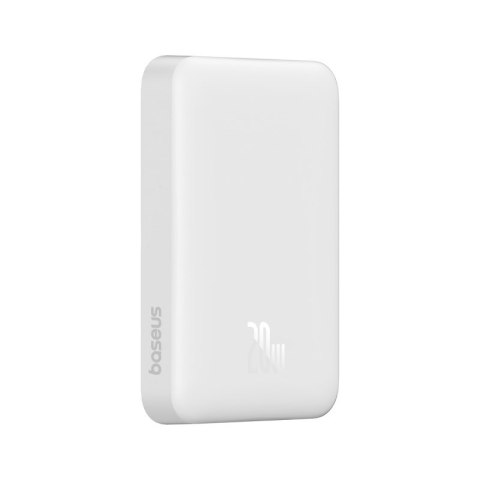 Powerbank Baseus Magnetic Mini Air Wireless 10000mAh 20W+kabel USB C-USB C (biały) Powerbank Baseus Magnetic Mini Air Wireless 10000mAh 20W+kabel USB C-USB C (biały)