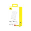 Powerbank Baseus Magnetic Mini Air Wireless 10000mAh 20W+kabel USB C-USB C (biały)