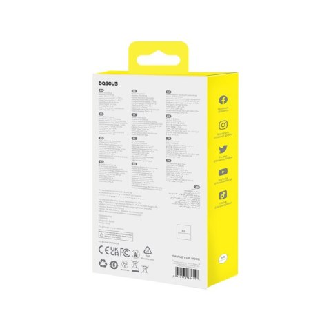 Powerbank Baseus Magnetic Mini Air Wireless 10000mAh 20W+kabel USB C-USB C (biały) Powerbank Baseus Magnetic Mini Air Wireless 10000mAh 20W+kabel USB C-USB C (biały)