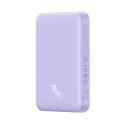 Powerbank Baseus Magnetic Mini Air Wireless 10000mAh 20W+kabel USB C-USB C (fiolet)