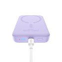 Powerbank Baseus Magnetic Mini Air Wireless 10000mAh 20W+kabel USB C-USB C (fiolet)