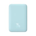Powerbank Baseus Magnetic Mini Air Wireless 10000mAh 20W+kabel USB C-USB C (niebieski)