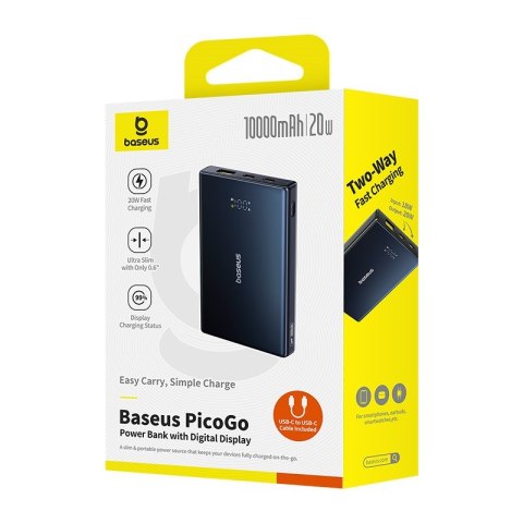 Powerbank Baseus PicoGo 10000mAh (czarny) Powerbank Baseus PicoGo 10000mAh (czarny)