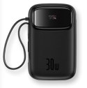 Powerbank Baseus Qpow 2 10000mAh 30W 2xUSB-C (czarny)