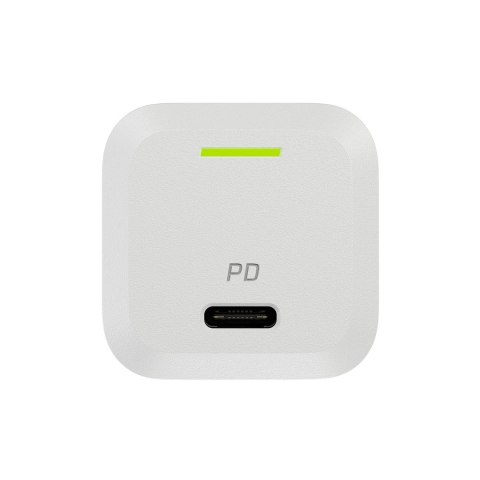 GREEN CELL ŁADOWARKA USB-C GAN GC POWERGAN 33W PD 3.0 QC 3.0 USB-C BIAŁA GREEN CELL ŁADOWARKA USB-C GAN GC POWERGAN 33W PD 3.0 QC 3.0 USB-C BIAŁA