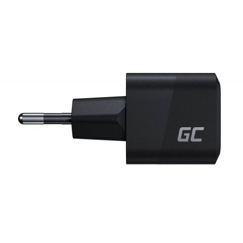 GREEN CELL ŁADOWARKA USB-C GAN GC POWERGAN 33W PD 3.0 QC 3.0 USB-C CZARNA GREEN CELL ŁADOWARKA USB-C GAN GC POWERGAN 33W PD 3.0 QC 3.0 USB-C CZARNA