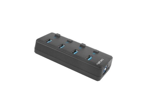 Hub NATEC Mantis 2 NHU-1557 (4x USB 3.0; kolor czarny) Hub NATEC Mantis 2 NHU-1557 (4x USB 3.0; kolor czarny)
