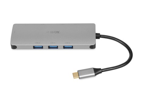 IBOX HUB USB IUH3RJ4K USB3.2 LAN HDMI 4K PD100W IBOX HUB USB IUH3RJ4K USB3.2 LAN HDMI 4K PD100W