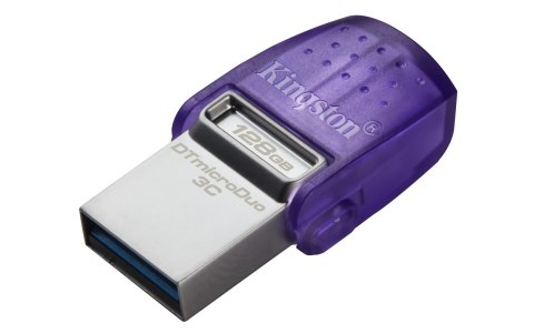 KINGSTON FLASH 128GB USB 3.2 DataTraveler microDuo 3C KINGSTON FLASH 128GB USB 3.2 DataTraveler microDuo 3C