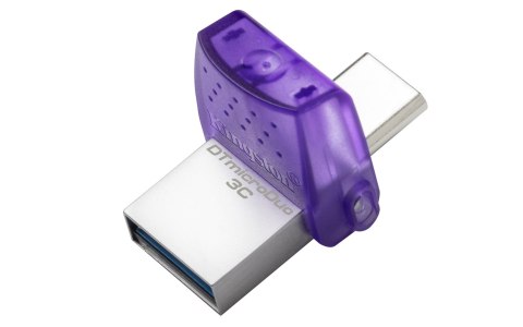KINGSTON FLASH 128GB USB 3.2 DataTraveler microDuo 3C KINGSTON FLASH 128GB USB 3.2 DataTraveler microDuo 3C
