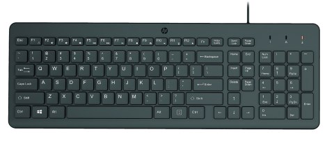 Klawiatura HP 150 Wired Keyboard przewodowa czarna 664R5AA Klawiatura HP 150 Wired Keyboard przewodowa czarna 664R5AA