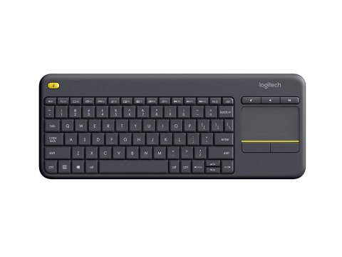 Klawiatura Logitech K400 920-007145 (USB 2.0; kolor czarny Klawiatura Logitech K400 920-007145 (USB 2.0; kolor czarny