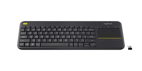 Klawiatura Logitech K400 920-007145 (USB 2.0; kolor czarny Klawiatura Logitech K400 920-007145 (USB 2.0; kolor czarny