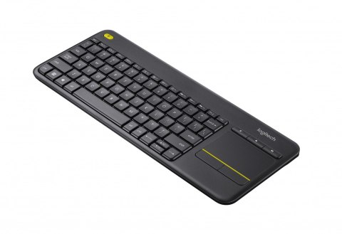 Klawiatura Logitech K400 920-007145 (USB 2.0; kolor czarny Klawiatura Logitech K400 920-007145 (USB 2.0; kolor czarny