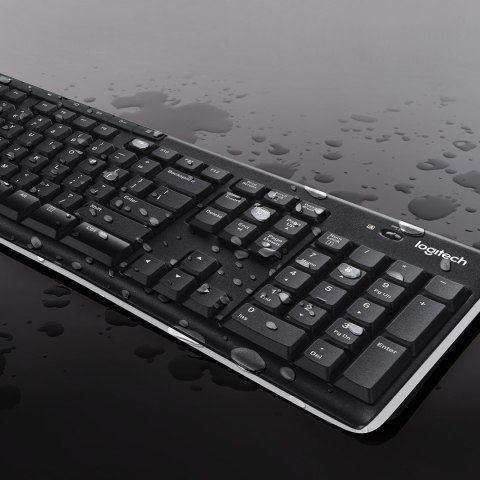 Klawiatura membranowa Logitech MK270 920-004508 (USB (Radio 2.4 GHz); kolor czarny) Klawiatura membranowa Logitech MK270 920-004508 (USB (Radio 2.4 GHz); kolor czarny)