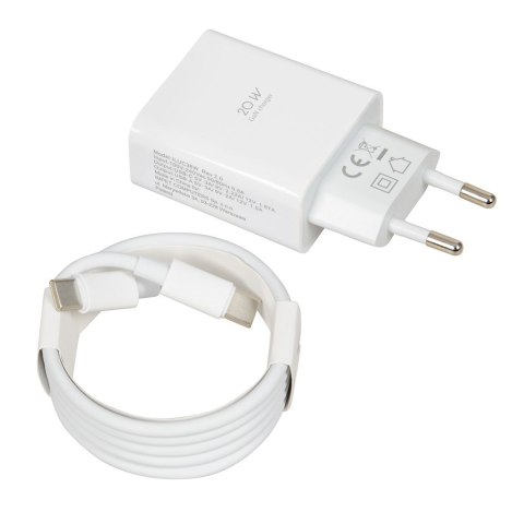 ŁADOWARKA SIECIOWA I-BOX C-36 PD20W USB-C + USB-A ŁADOWARKA SIECIOWA I-BOX C-36 PD20W USB-C + USB-A