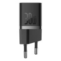 Ładowarka Baseus GaN5 mini 1C 30W EU+kabel USB-C (cluster black)