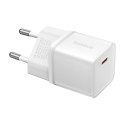Ładowarka Baseus GaN5S 1C 30W EU (moon white)