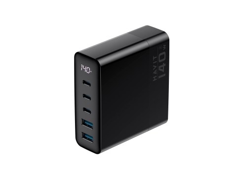 Ładowarka podróżna Havit 140W UCLE004 EU Ładowarka podróżna Havit 140W UCLE004 EU