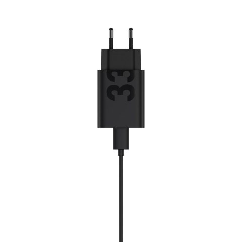 Motorola TurboPower Wall Charger 33W USB-C, 1m C-C cable, Black Motorola TurboPower Wall Charger 33W USB-C, 1m C-C cable, Black