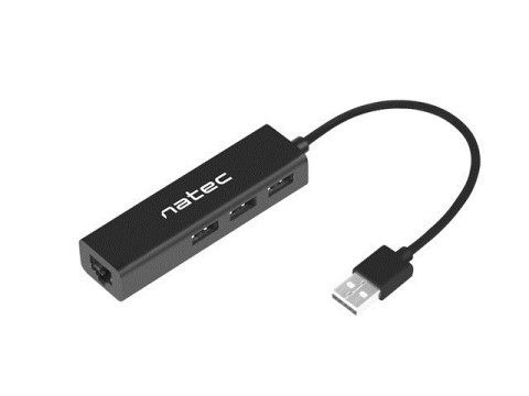 NATEC HUB USB 2.0 DRAGONFLY 3 PORTY + RJ45 NHU-1413 NATEC HUB USB 2.0 DRAGONFLY 3 PORTY + RJ45 NHU-1413
