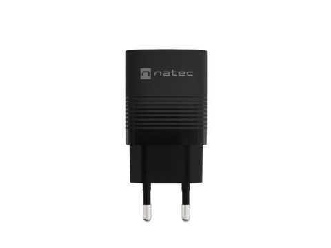 NATEC ŁADOWARKA RIBERA GAN 1X USB-A + 1X USB-C 30W CZARNA NUC-2141 NATEC ŁADOWARKA RIBERA GAN 1X USB-A + 1X USB-C 30W CZARNA NUC-2141