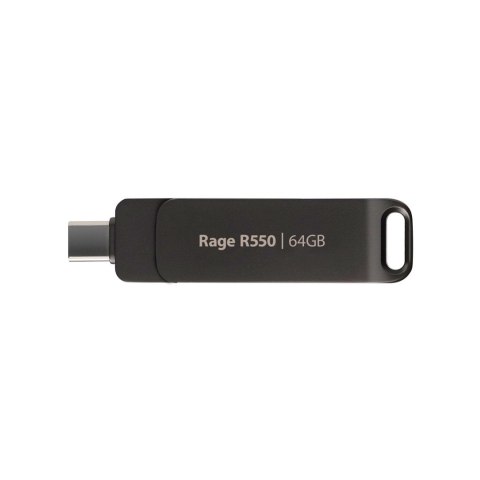 Patriot Rage R550 64GB Dual USB A+C, Alu, 100MBs Patriot Rage R550 64GB Dual USB A+C, Alu, 100MBs