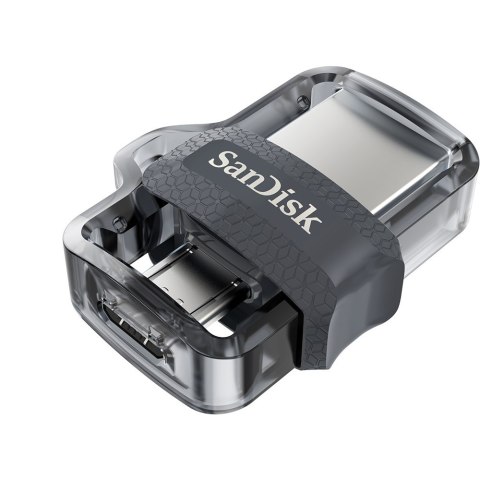 Pendrive SanDisk ULTRA SDDD3-128G-G46 (128GB; microUSB, USB 3.0; kolor szary) Pendrive SanDisk ULTRA SDDD3-128G-G46 (128GB; microUSB, USB 3.0; kolor szary)