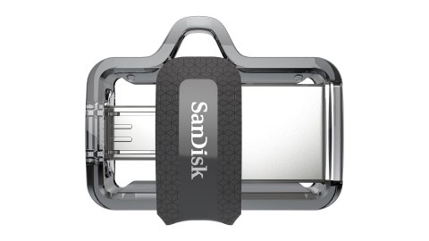 Pendrive SanDisk ULTRA SDDD3-128G-G46 (128GB; microUSB, USB 3.0; kolor szary) Pendrive SanDisk ULTRA SDDD3-128G-G46 (128GB; microUSB, USB 3.0; kolor szary)
