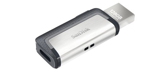 Pendrive SanDisk Ultra SDDDC2-128G-G46 (128GB; USB 3.1, USB-C; kolor czarny) Pendrive SanDisk Ultra SDDDC2-128G-G46 (128GB; USB 3.1, USB-C; kolor czarny)