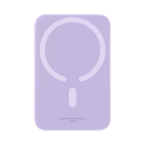 Powerbank Baseus Magnetic Mini Air 6000mAh (fiolet) Powerbank Baseus Magnetic Mini Air 6000mAh (fiolet)
