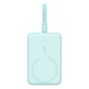 Powerbank Baseus Magnetic Mini Air Wireless 10000mAh 20W+kabel USB C-USB C (peppermint blue)