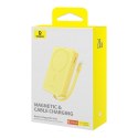 Powerbank Baseus Magnetic Mini Air Wireless 10000mAh 20W+kabel USB C-USB C (żółty)
