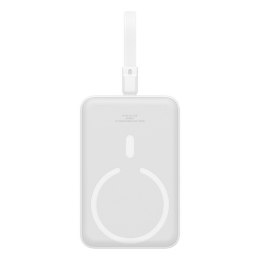 Powerbank Baseus Magnetic Mini Air Wireless 10000mAh 20W+kabel lightning (biały)