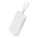 Powerbank Baseus Magnetic Mini Air Wireless 10000mAh 20W+kabel lightning (biały)