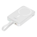 Powerbank Baseus Magnetic Mini Air Wireless 10000mAh 20W+kabel lightning (biały)